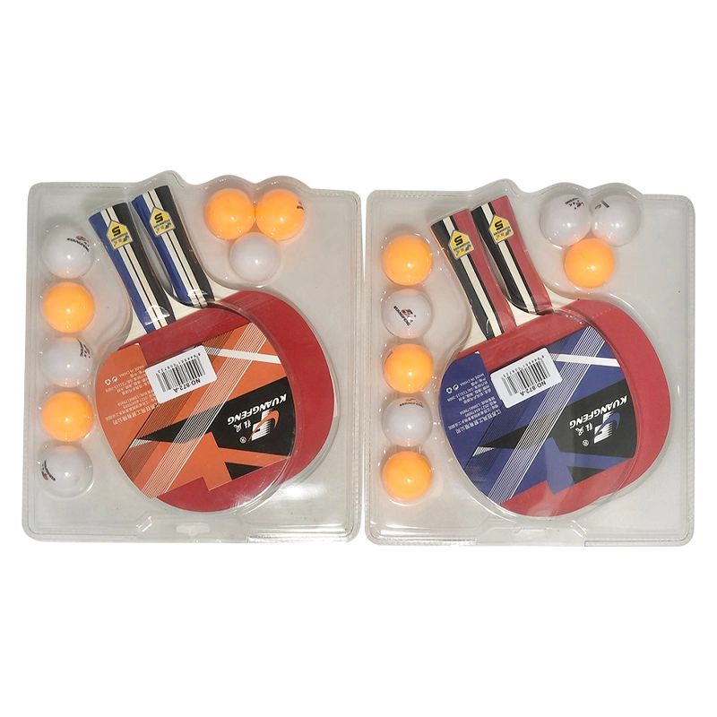 Wholesale Training Equipment Pingpong Paddle Double Sided Table Tennis Racket