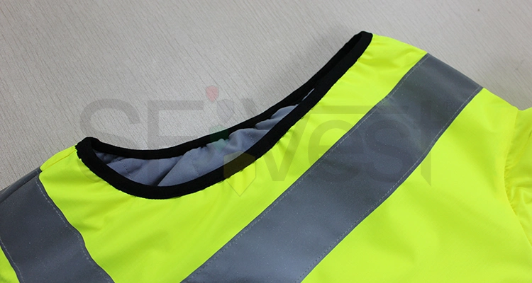 Hi Viz Traffic Warning Safety Reflective Jacket Wind Proof Work Wear