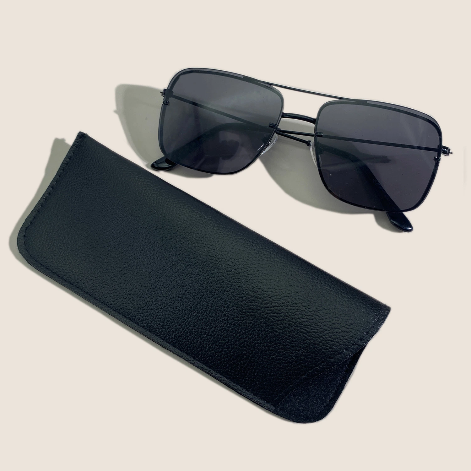 Simple Portable Glasses Cases Reading Glasses Case Pouch