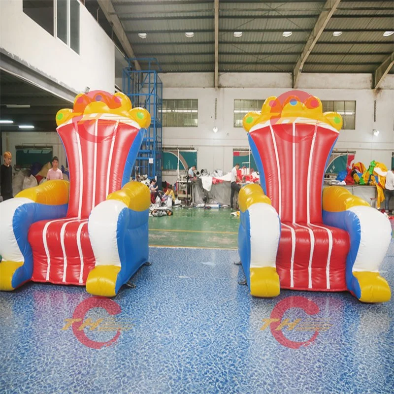 2m Tall Kids Inflatable Throne Chair for Sale