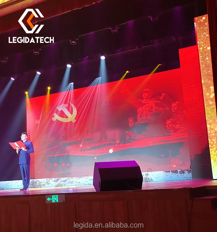 Legidatech Ledwall escenario Eventos Alquiler al aire libre LED pantalla nunca Negro Muro de vídeo de pantalla