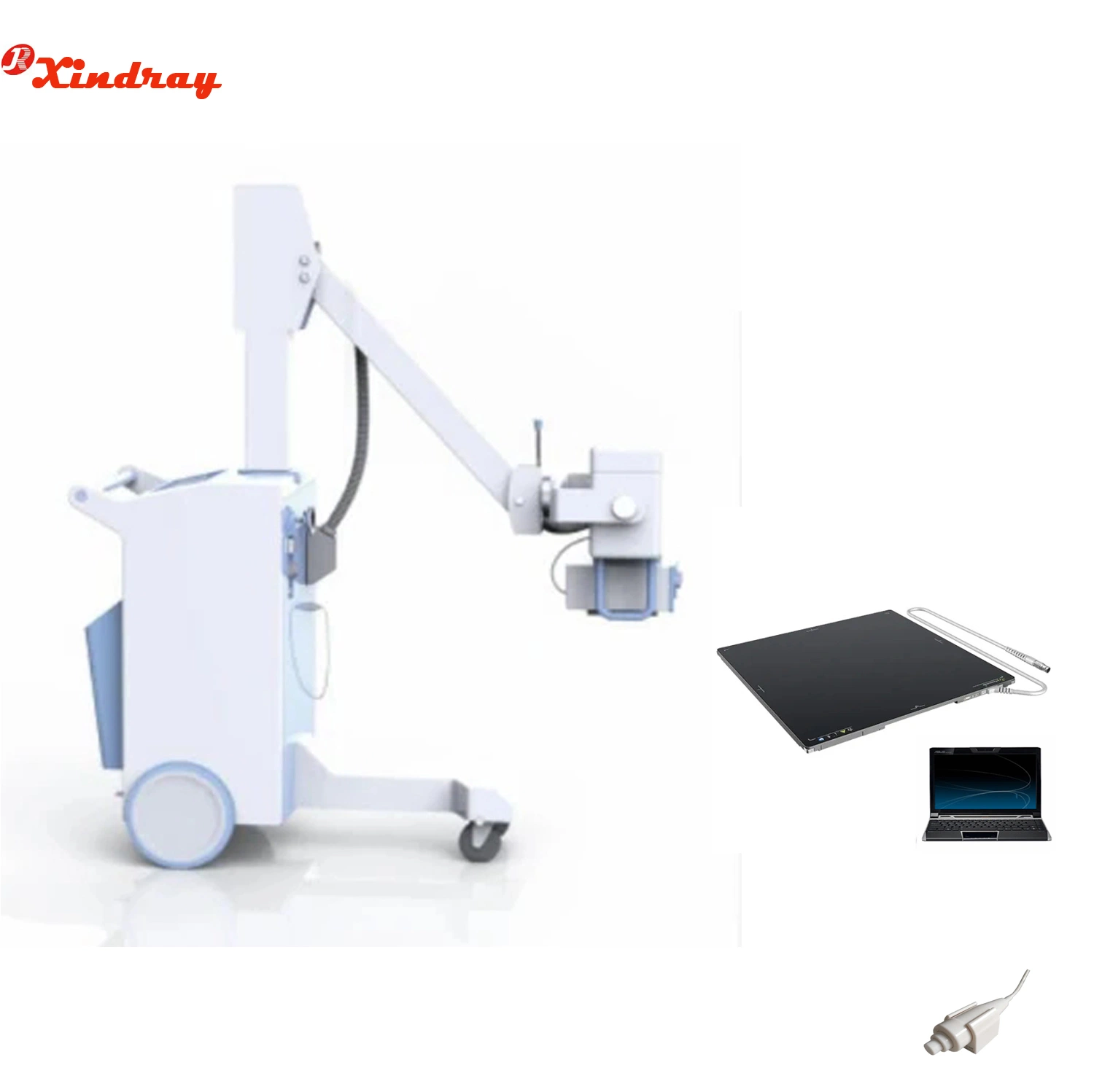 High Accuracy Mobile X-ray Machine 200mA for Hospital Diagnosis