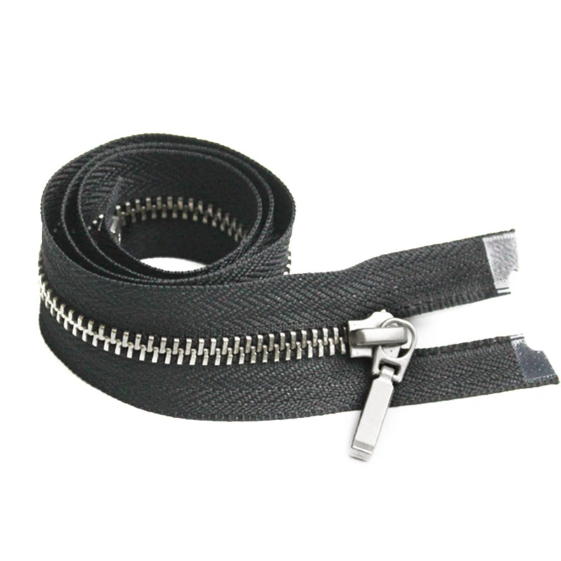 3#/5# 7# Silver Alloy YG Zipper fermeture éclair à glissière à verrouillage automatique Pour les jeans