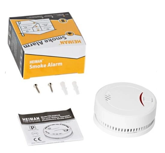 New Design Cheap 10 Years Battery Life Stand Alone Photoelectric Smoke Alarm for Home