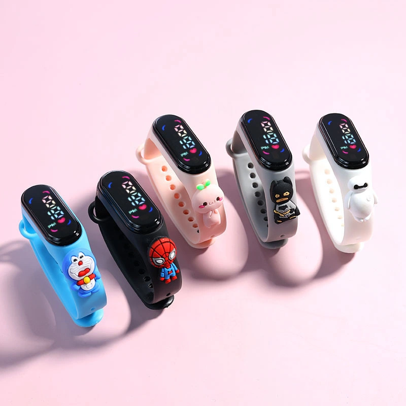 Automatic Watch Animals Cartoon Child Kids Silicone Gift Watch Watches