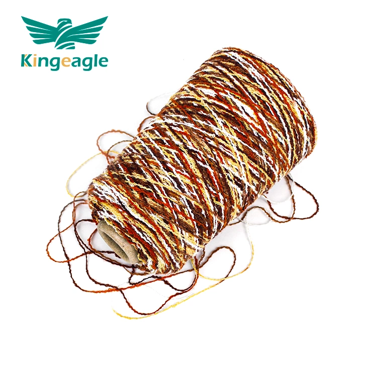 Kingeagle High quality/High cost performance  Dyed 85%Acrylic 15%Nylon Loop Fancy Yarn