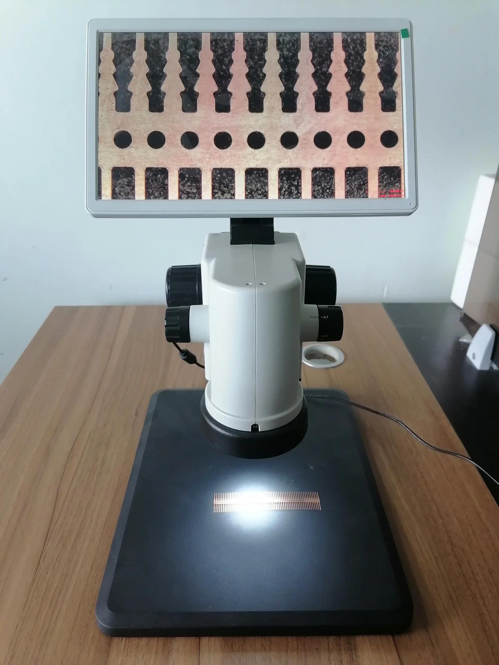 HD 16 millones 1080p Cámara Industrial de microscopio electrónico de vídeo móvil Microscopio de mantenimiento del teléfono