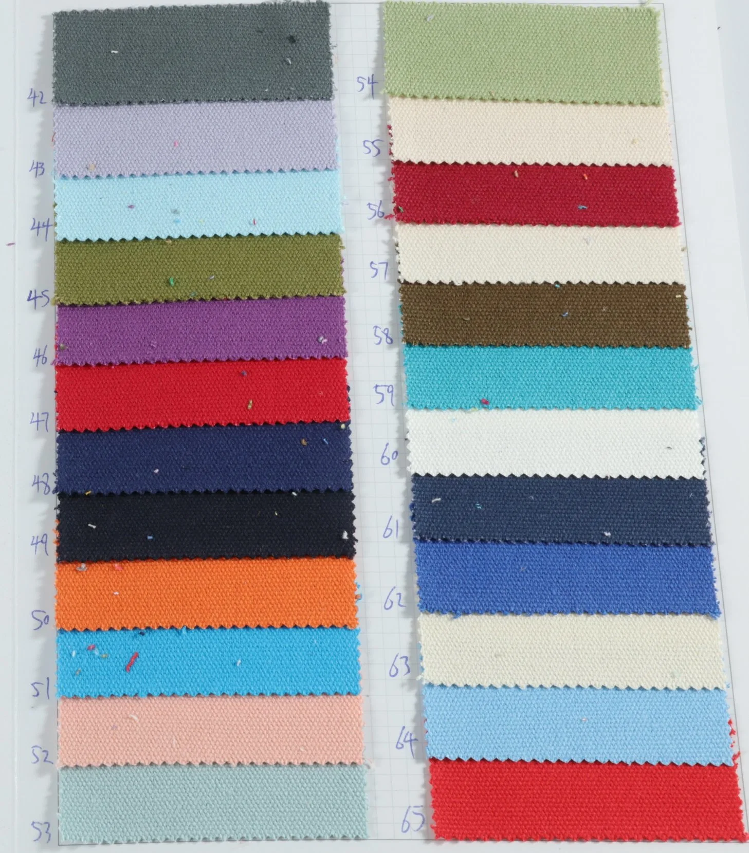Lienzo de algodón textil Stock diseño tejido teñido de telas para vestuario