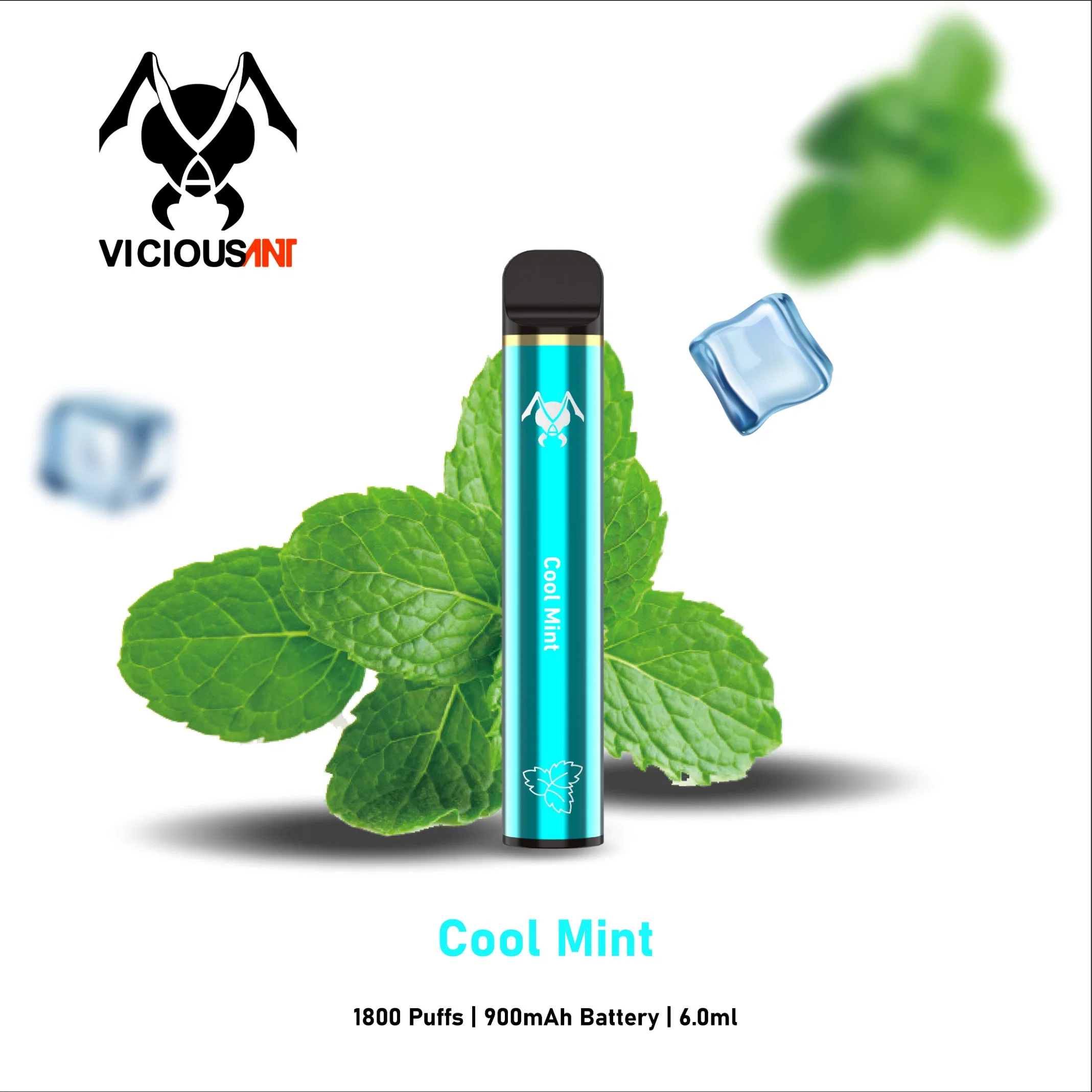 6ml E-Liquid 2% Nic Salt Last 1800 Puffs Supbliss Extra with Various Colors for Options