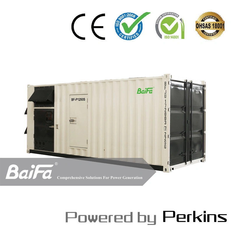 1000kw Containerized 20FT Container Electric Power Gas/Diesel Generator Powered by Perkins Engine