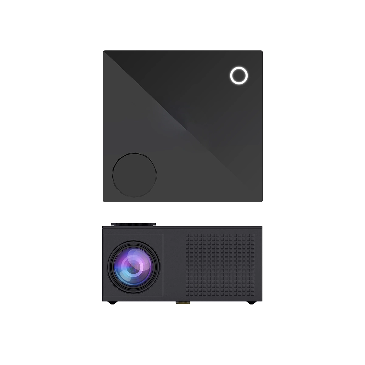 Proyector LCD Smart Android 1080p Home Theater de corta distancia 4K Mini proyector de vídeo