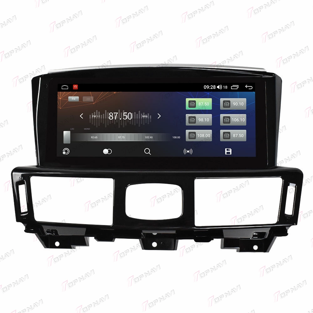 Android 9 coche GPS DVD Player para Infiniti Q70L M25 M35 2013 2014 2015 2016 2017