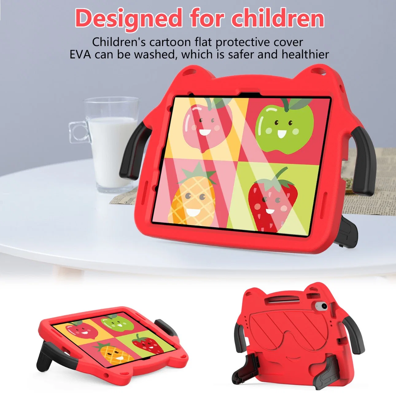 Cover für iPad Air 4 5 10,9 Case Kids Safe Stoßfest Mit Tablet-Shell-Schaumstoff