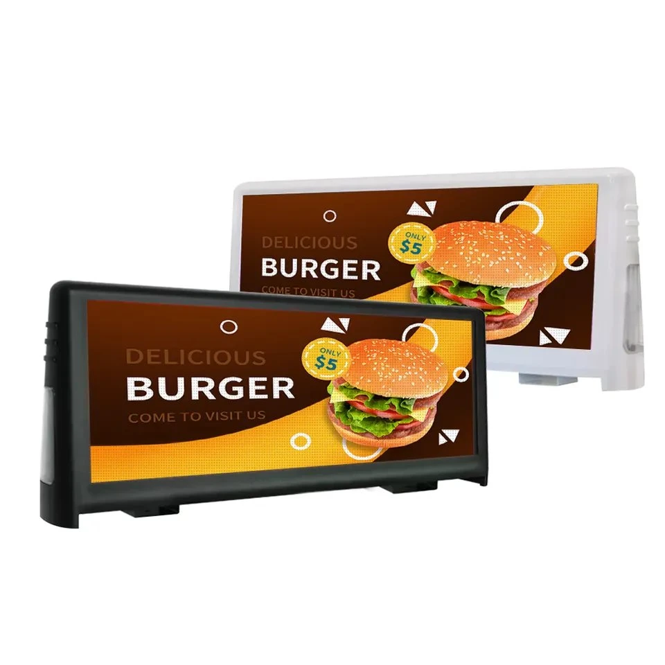 Ready Stock P3.076 3G 4G WiFi Car Top Advertising Taxi Roof LED Display Screen