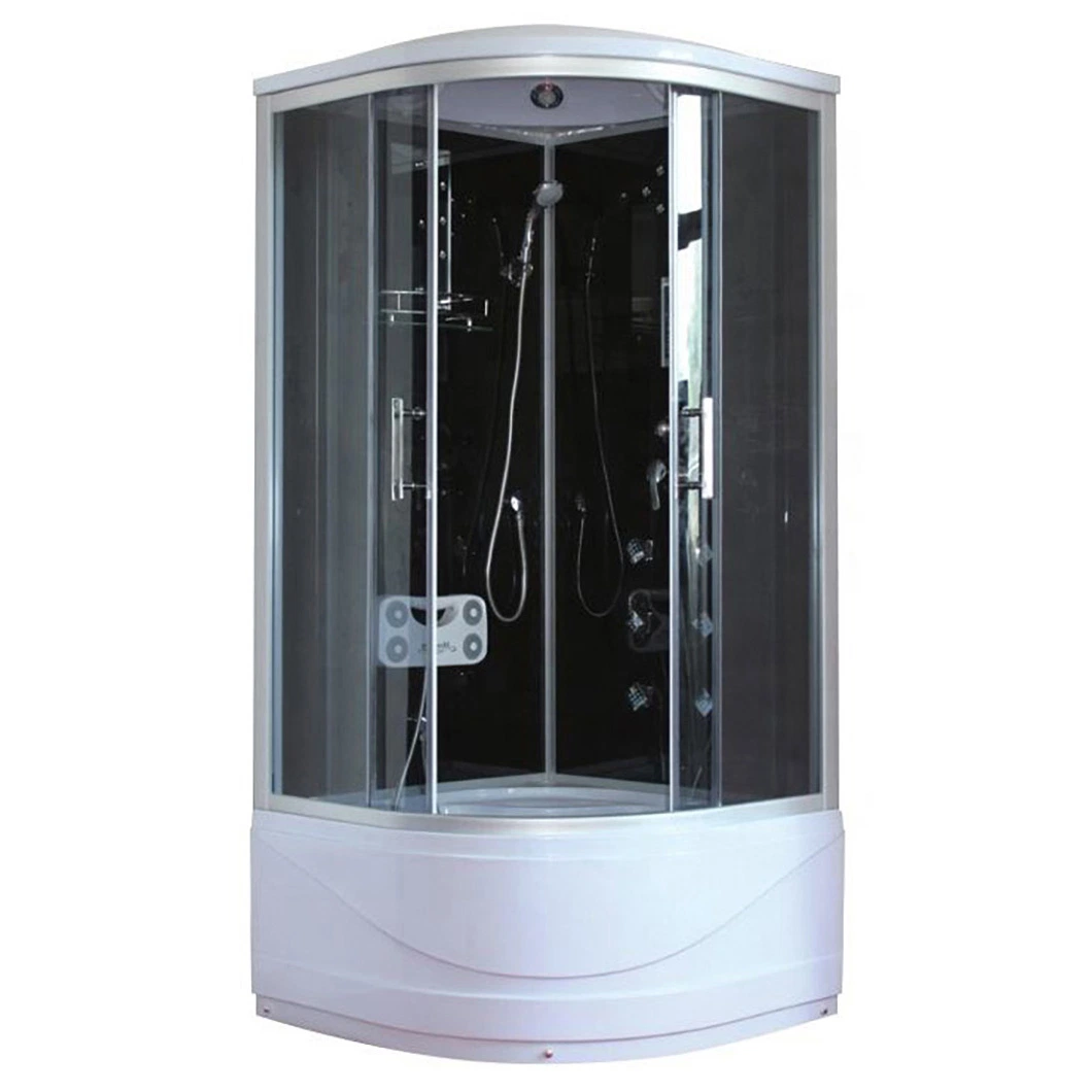 Qian Yan Aluminum Frame Shower Room China Walk-in Overall Smart Shower Room Suppliers OEM Custom Frameless Smart Overall Shower Enclosure