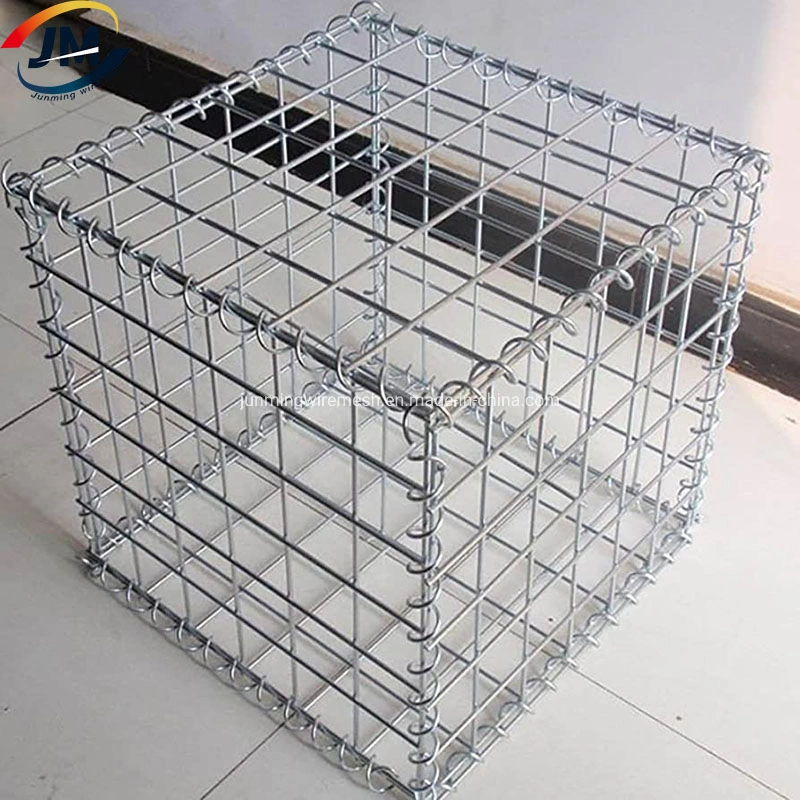 Cesta Gabion recubierto de PVC/muro de contención de mallas