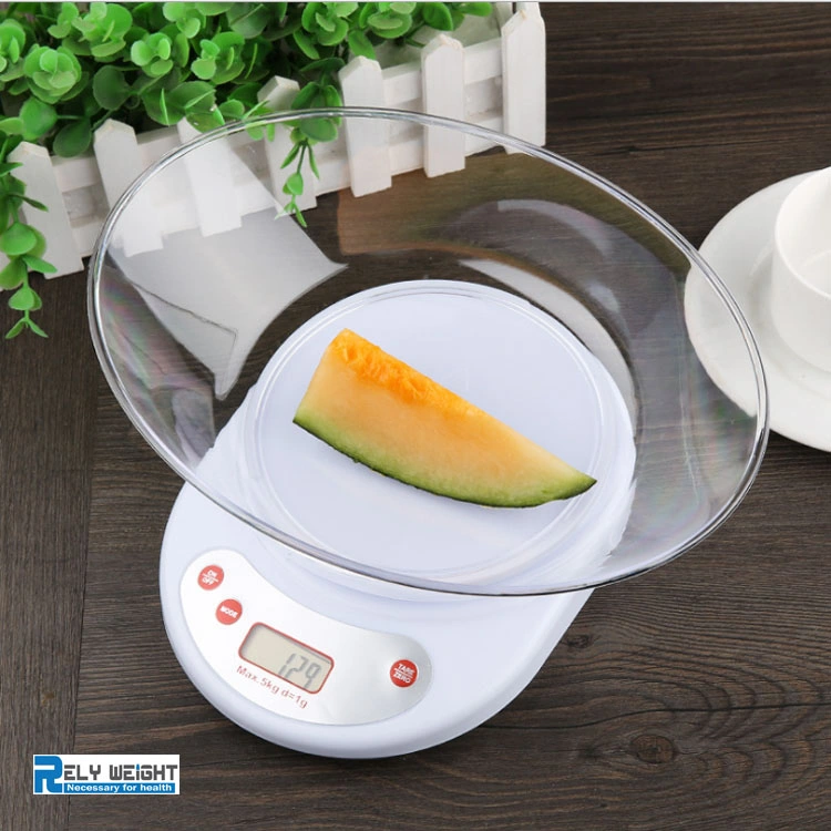 Removable Bowl for Measuring Weight of Fruit Electronic Food Scale Digital Kitchen Scale