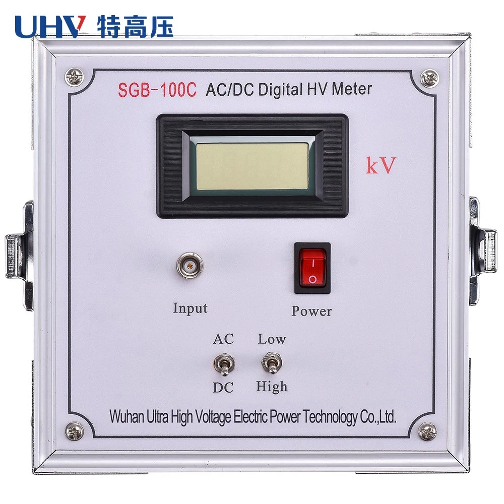 Sgb-C de 50kv 100kv 150kv 200kv 300kv Digital AC&amp;DC AC Resistance-Capacitance Dual-Purpose Voltímetro de prueba de alta tensión