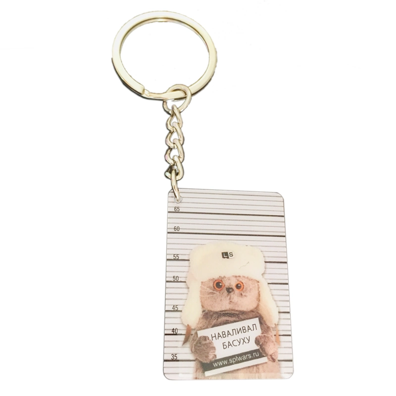 Customizable Personal Company Logo Promotional Fashion Promotional Gift Keychains