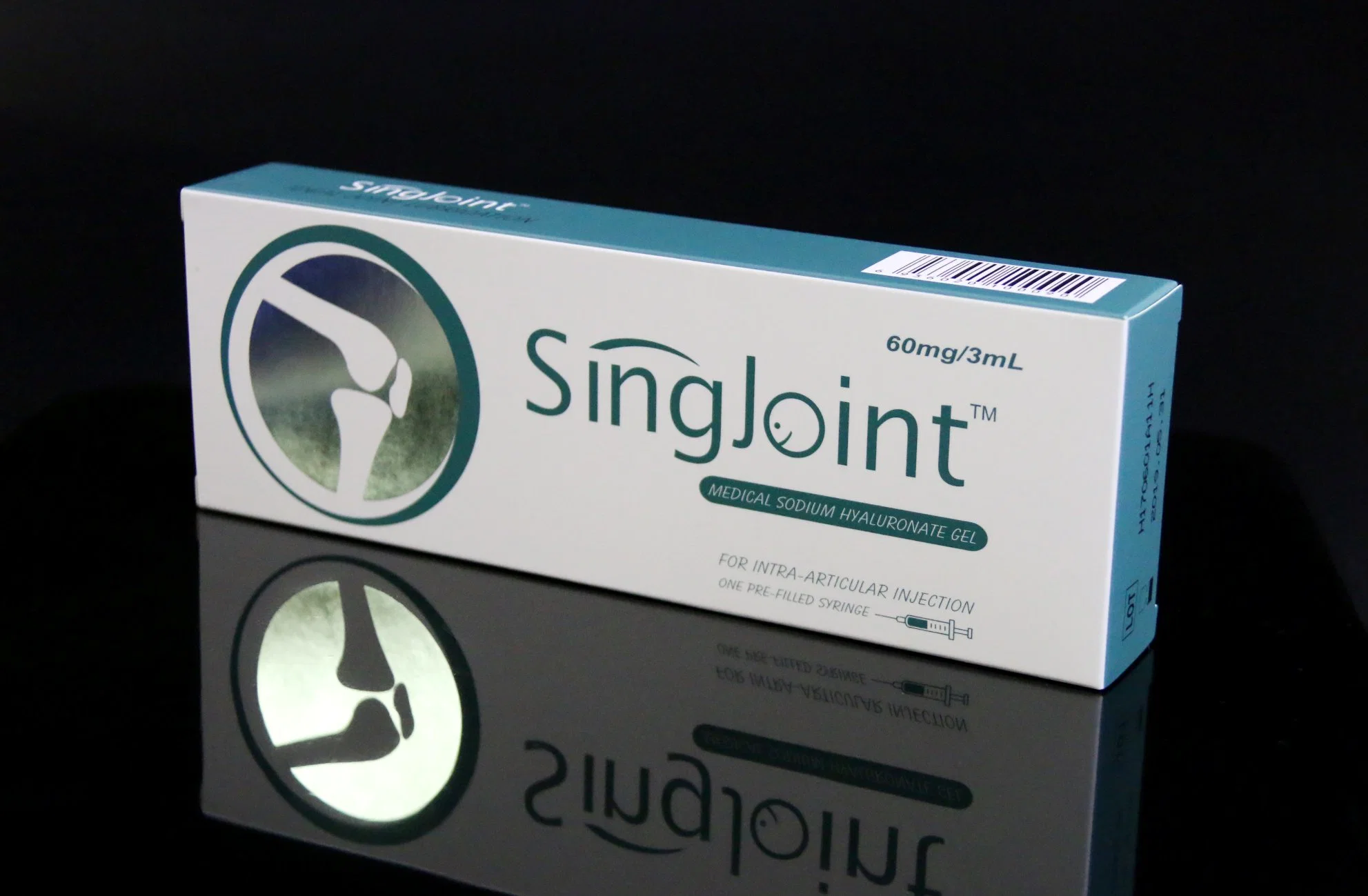 Seringa preenchida Singjoint 3ml, 20mg/ml Conjunto de infusão de ácido hialurônico para Adulto