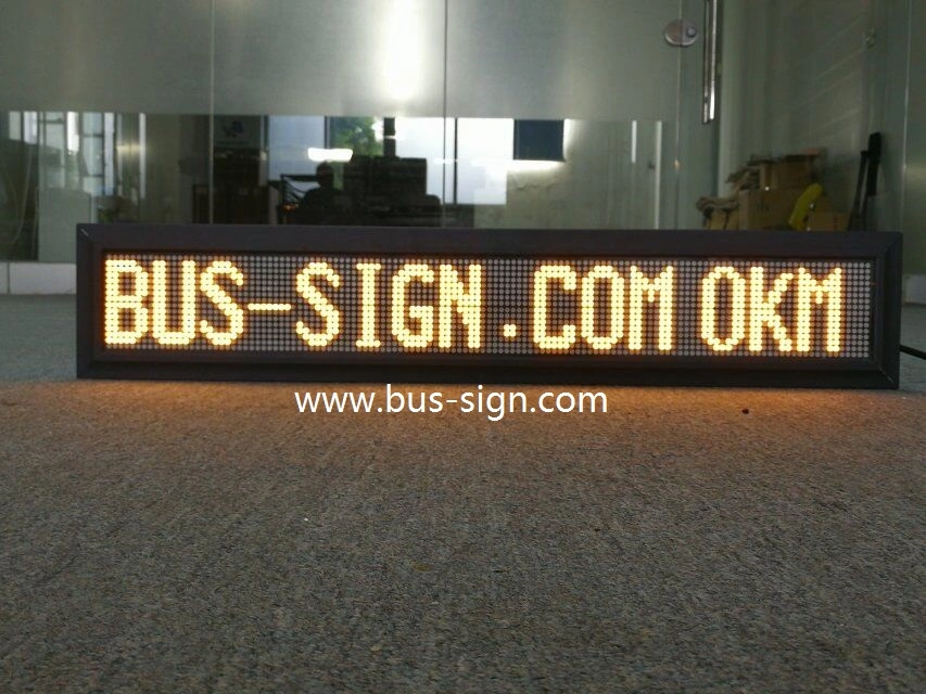 China Manufacturer Programmable LED Destination Sign