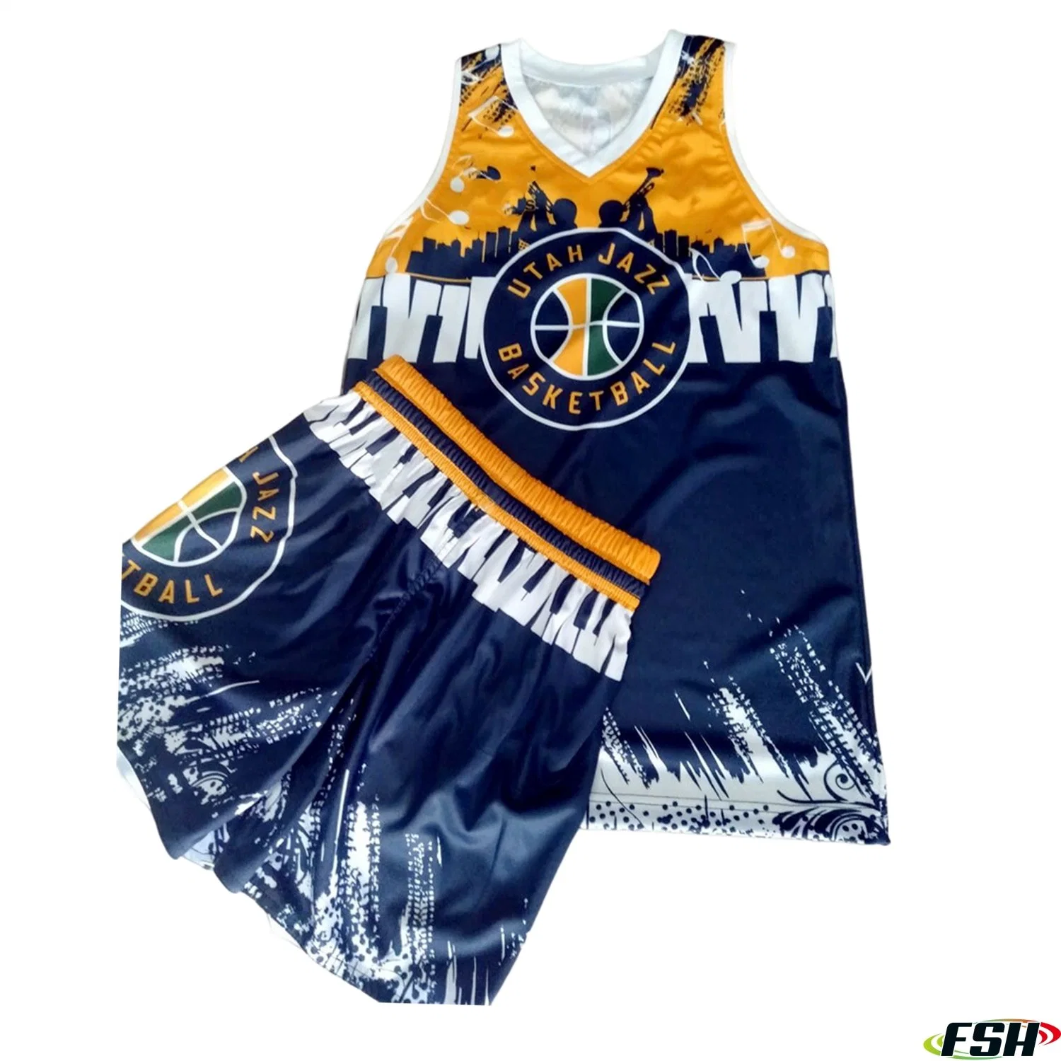 Großhandel/Lieferant Teamwear Unisex Maßgeschneiderte Sublimierte Basketball Jersey Shorts Uniform