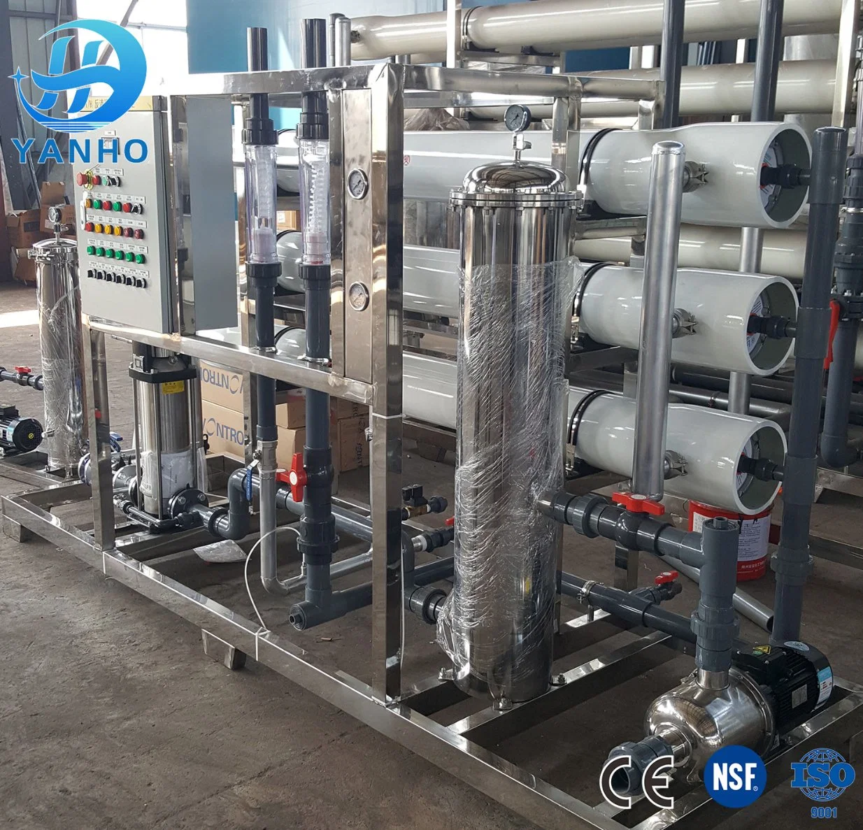 Reverse Osmosis Ultra-Pure Water Treatment and EDI System Deionized Water Equipment for Laboratory Use with Factory Price