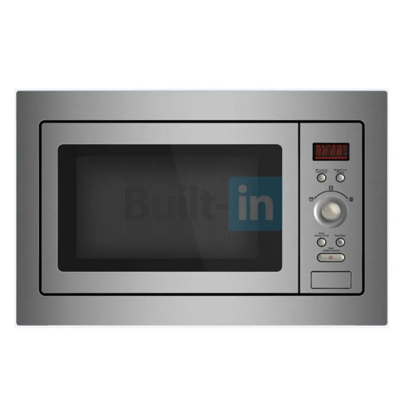 388mm de altura 28L Grill de Control Digital función integrada en horno de microondas de acero inoxidable de acero menú automático de la pantalla LED de la cavidad