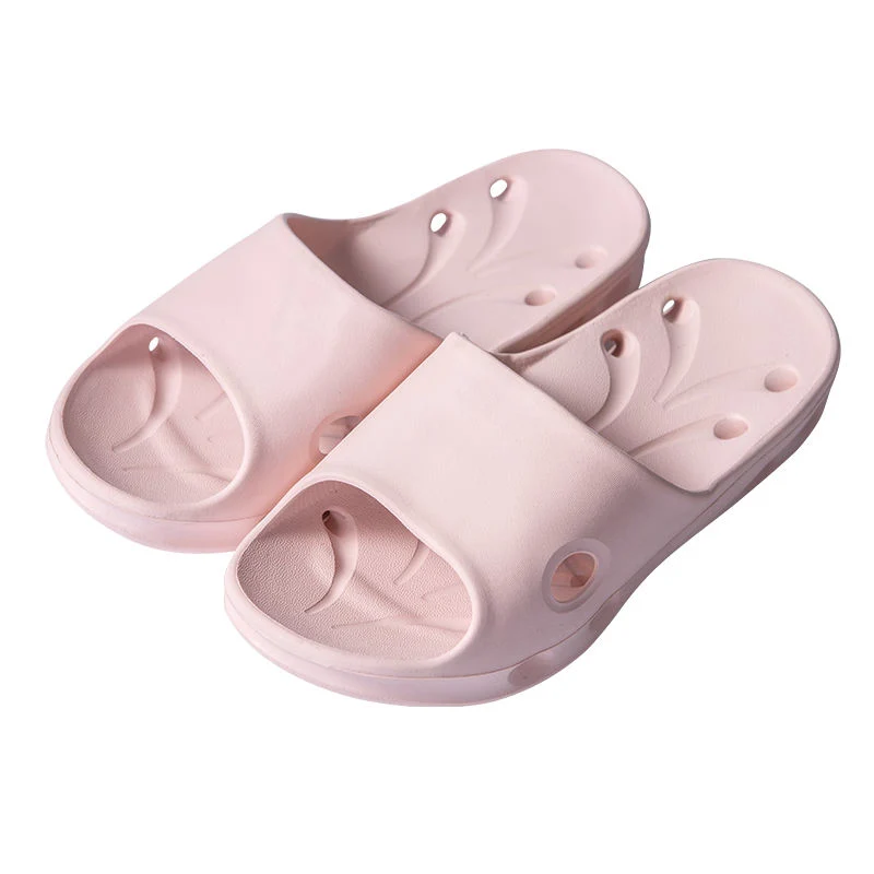 2021 Japanese Couple Bathroom Shower Slippers EVA Rubber Plastic Material Hollow-out Slippers