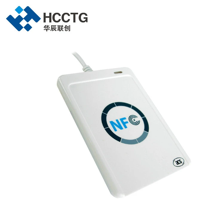 Lector de tarjetas inteligentes USB Smargo sin contacto externo NFC ranura SAM ACR122u