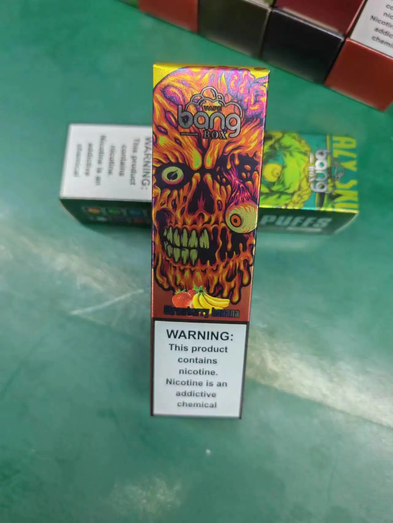 Cuadro de Bang 12000 bocanadas E desechable cigarrillos Vape Puff 9000 desechables precargadas Carttridge Rechargebale Vapers Puffbars Randm Tornado Crystal vaporizador