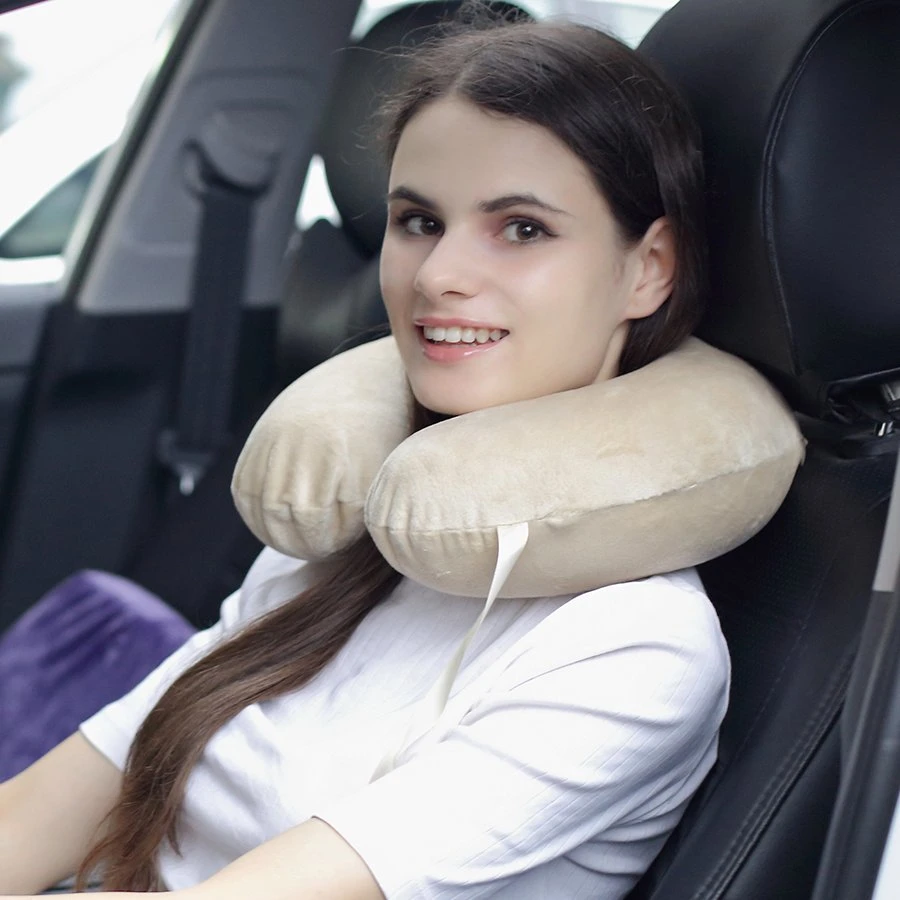 New Design Latex Cervical Pillow Neck Pillow with Car or Chair