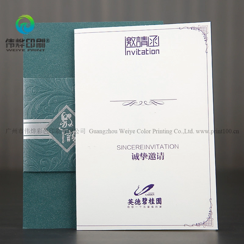 OEM Printing Recycled Greeting Card Birthday Party Invitation Card