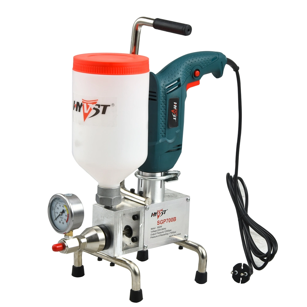 Hyvst High Pressure Grouting Pump Sgp700b Grouting Injection Pump Hand Operate Cement