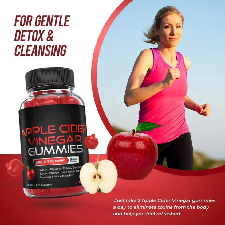 Apple Cider Essig Weight Loss Immune Booster Gummy Energy Booster