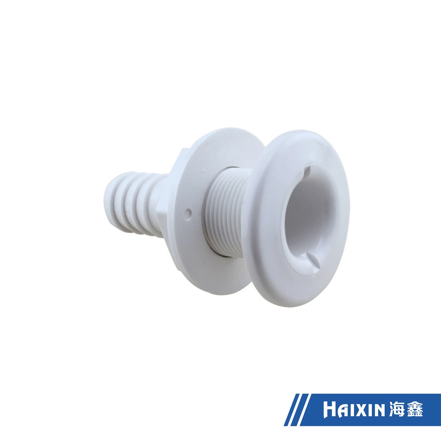 Anti-Odor PP ABS Customized Round Shape Plastic Part/Accessories Marine Drain for Yacht Boat