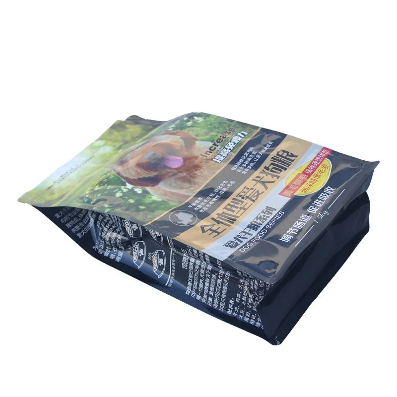 Soporte personalizado Pet Dog Food Ziplock aluminio Foil plástico Bolsa Mylar