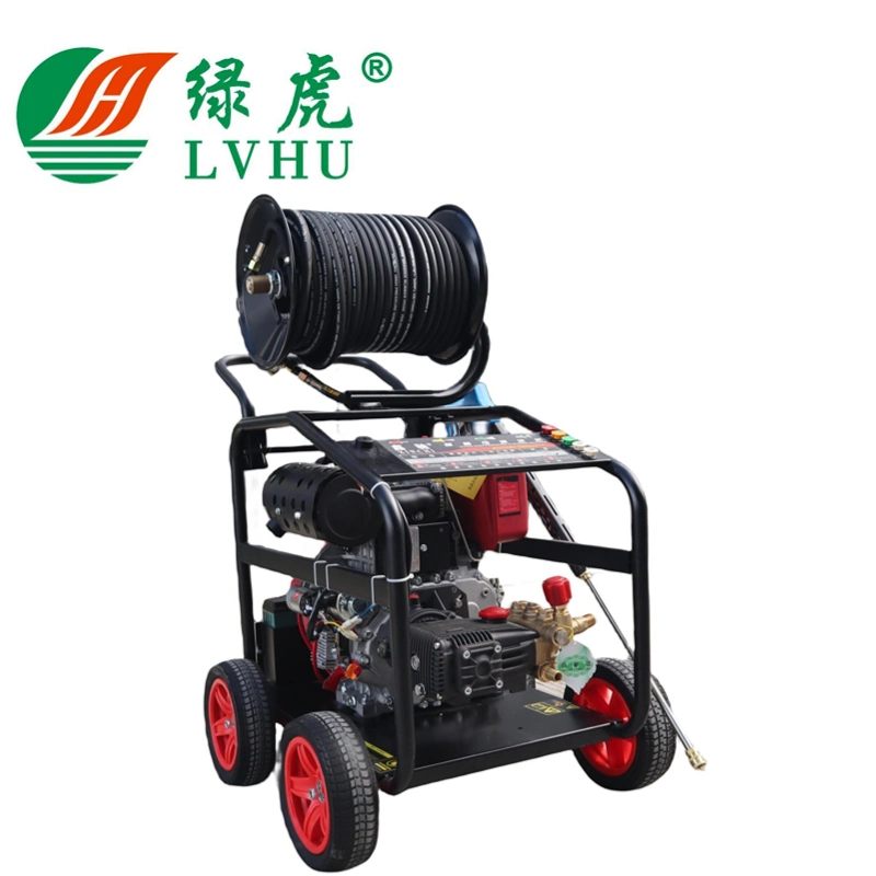 Xingpu 192 Diesel Engine 20-150bar Working Pressure Washer High Pressure Washer Excellent Cleaning Machine