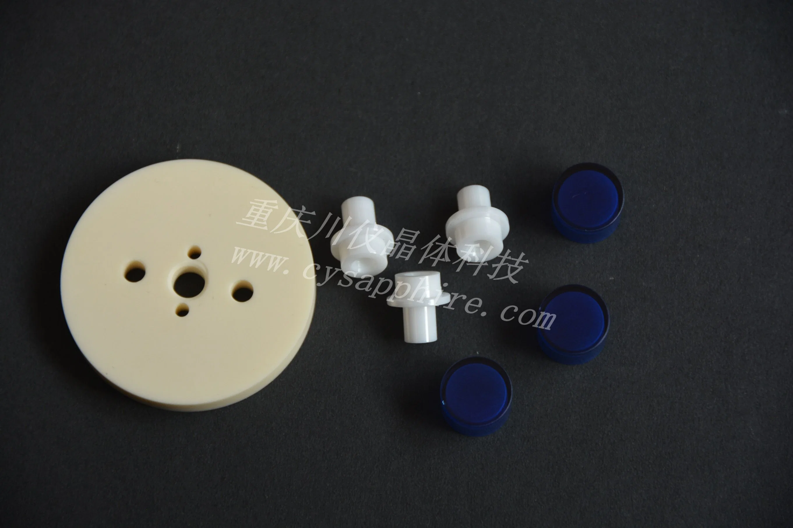 Made in China Customized OEM High-Quality Factory Good Resistance to Corrosion Sapphire Ruby Ceramic Jewel Components Gem Component with Special Shape