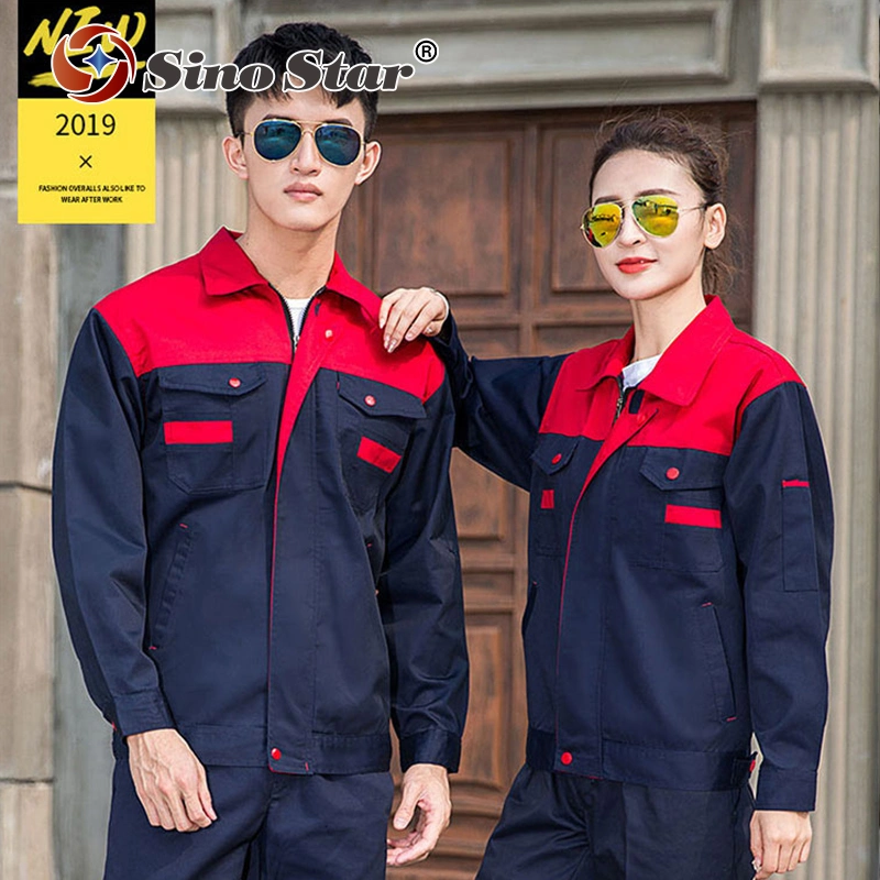 Ss-CD832 Long-Sleeve Working Clothes Workwear for Men Workshop Work Uniforms Suit