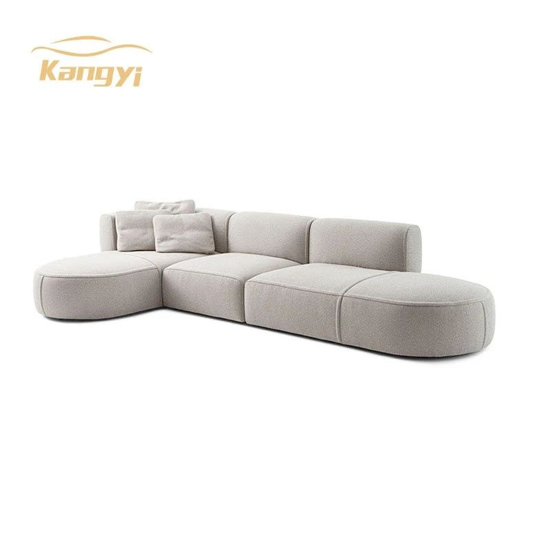 Nordic L Shape Sectional Sofas Furniture Couches Luxury Living Room Sofa