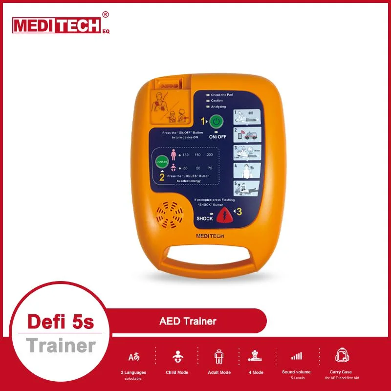 Meditech Defi DEA Trainer entrenador5s con 4 modos de formación