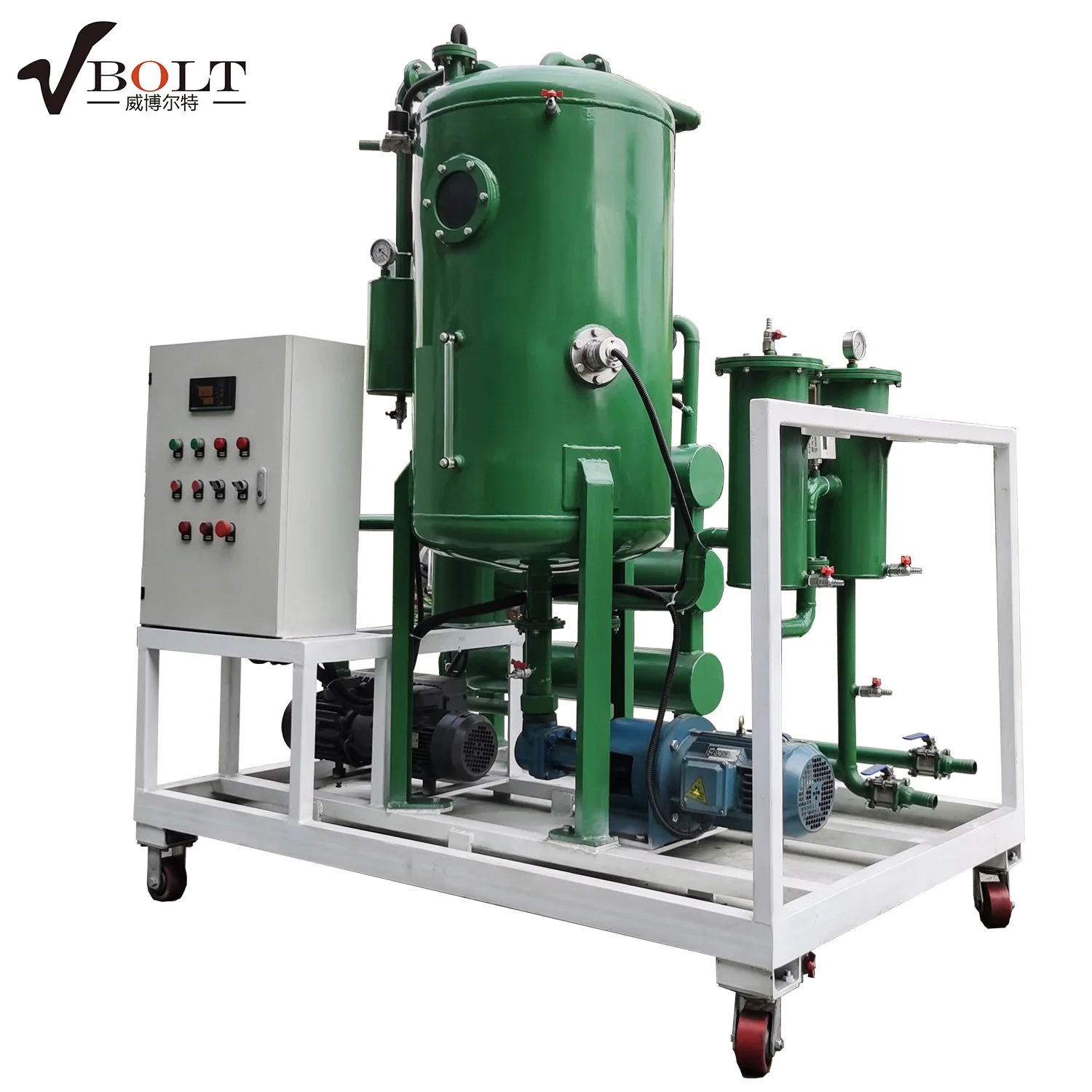 Vacuum Hydraulic Oil Purifier Machine Lubrication Oil Filtration Equipment