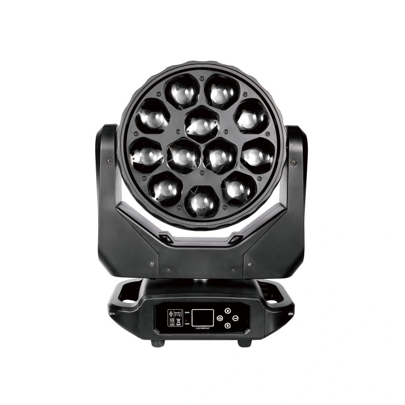 LED Stage Wash Moving Head Lights Zoom 12X40W