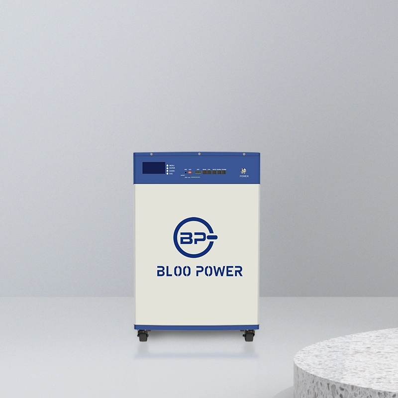 3.2V Bloopower 80ah cellule de l'énergie solaire chargeur chargeur solaire montés en rack de cas mur de la Banque d'alimentation de charge rapide de longue durée de vie