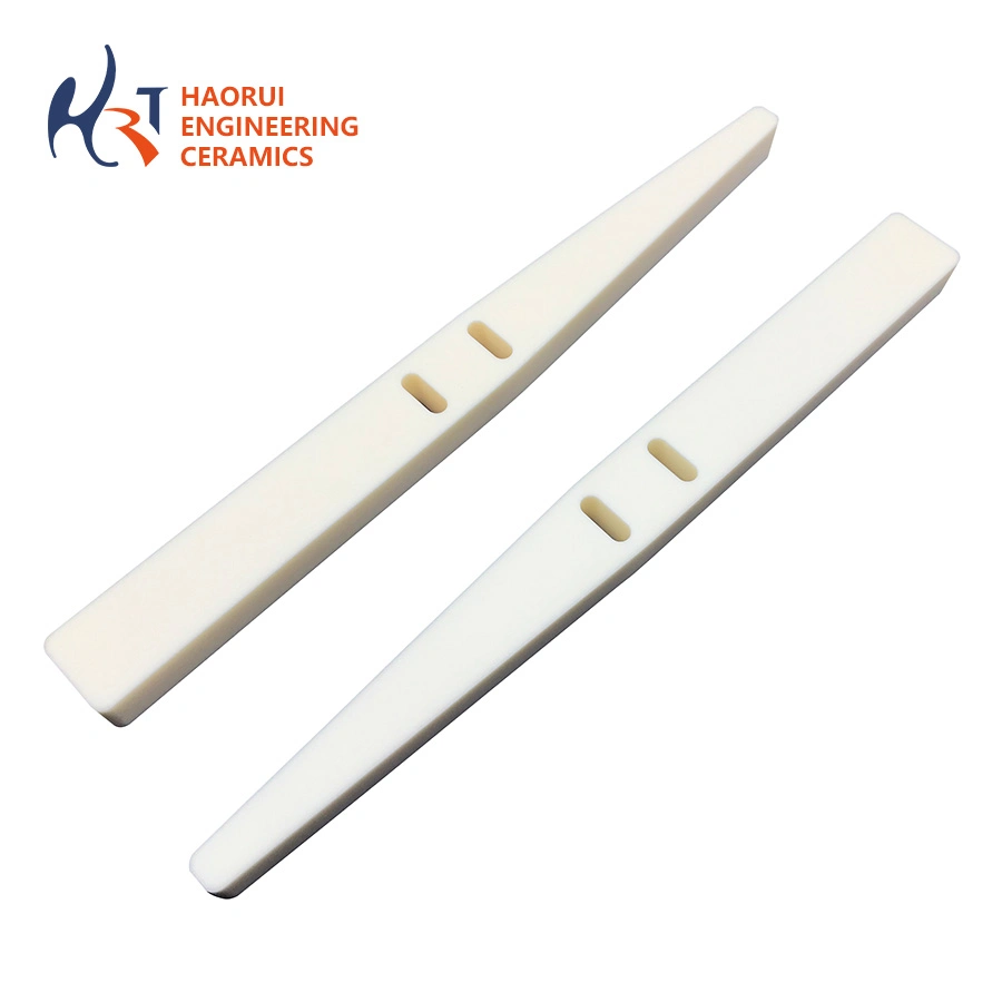 Custom Advanced Ceramics CNC Machining Alumina Ceramic Guide Rod Parts Ceramic Strip