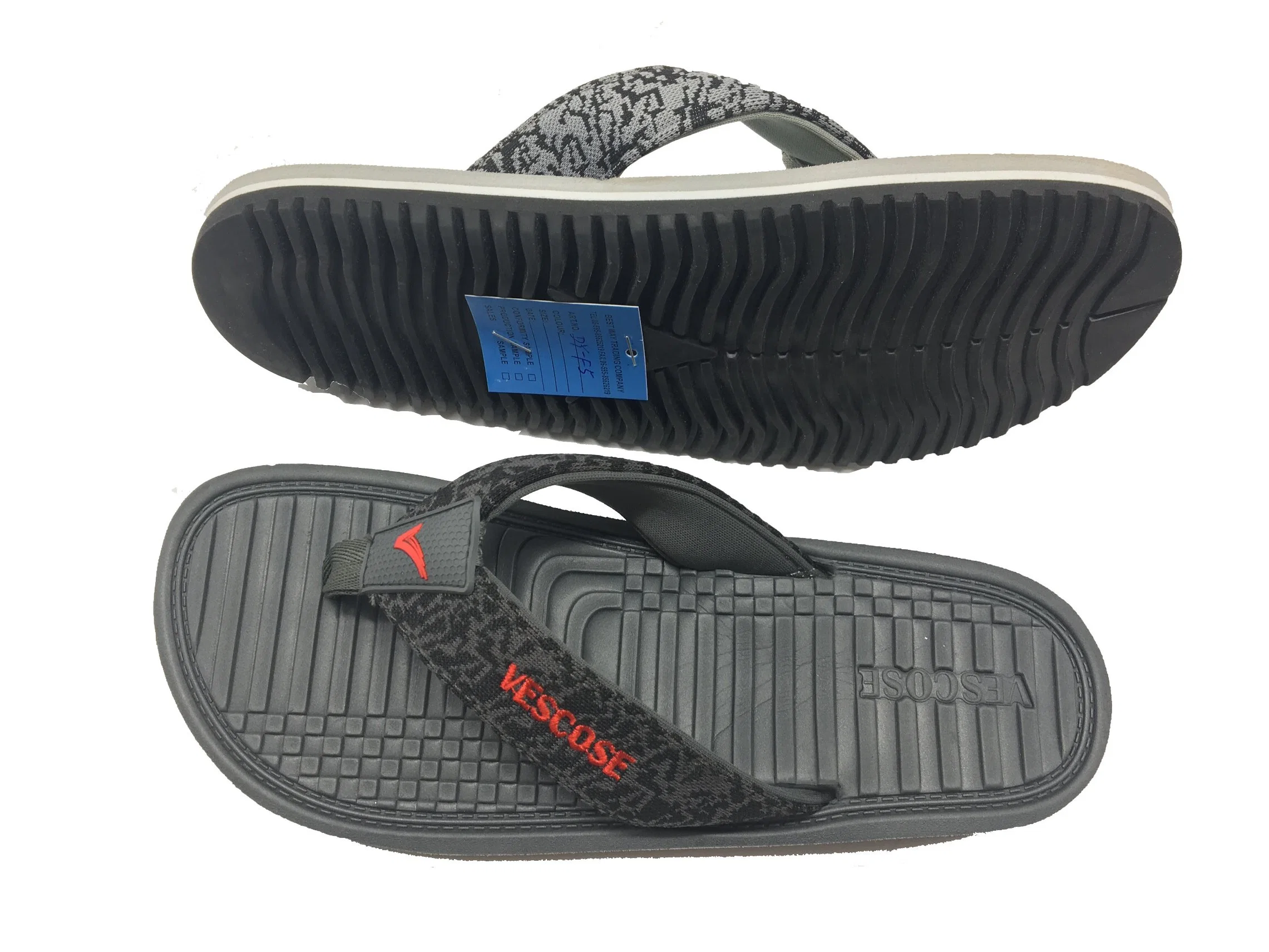 Nuevo y popular zapato de moda para hombres, sandalia tipo flip flop