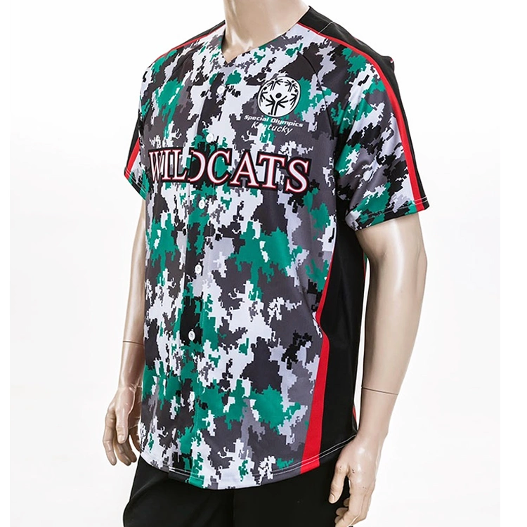 China Großhandel/Lieferant Hemden Custom Herren Baseball Jersey Baseball Shirt