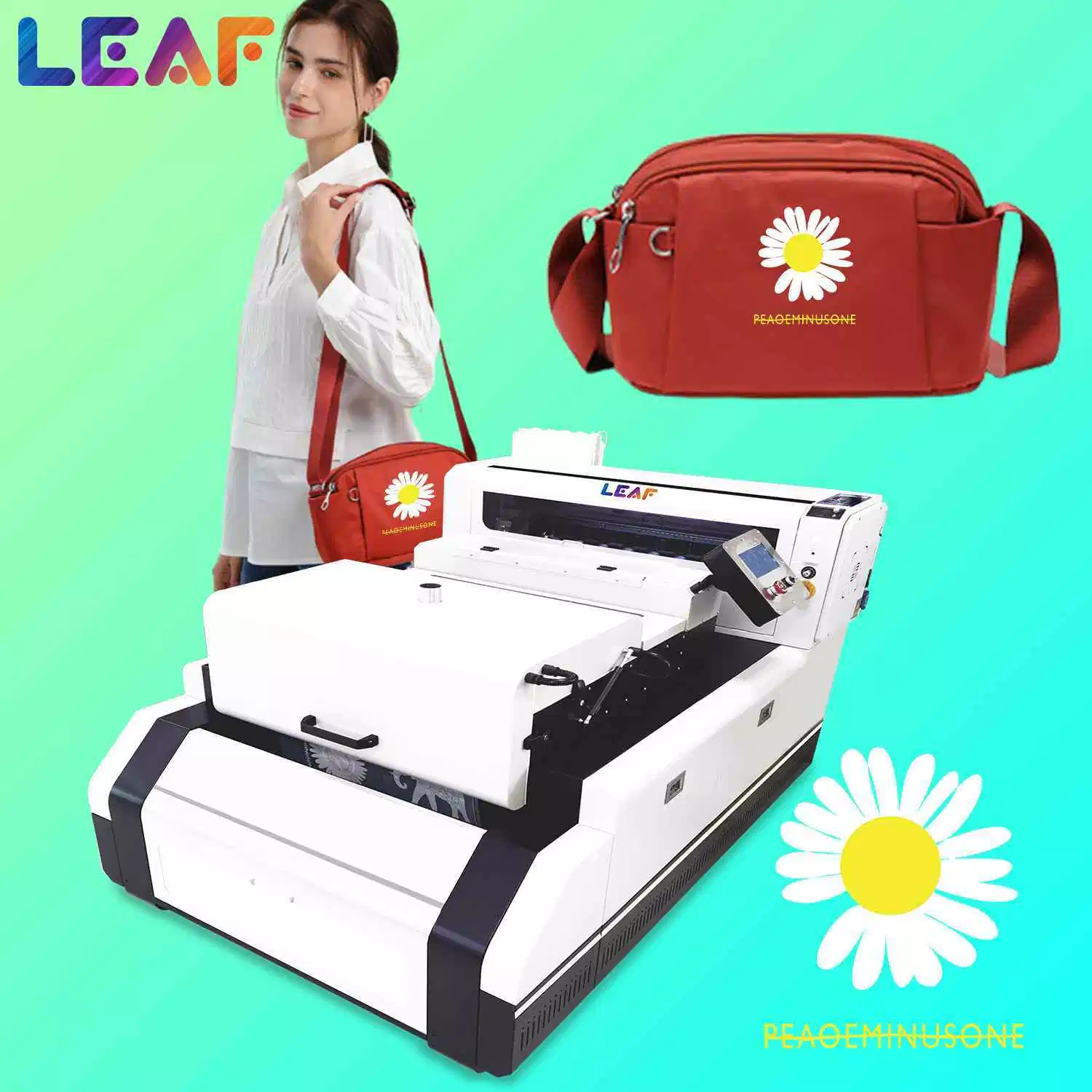 Leaf 60cm DTF Printer and Shake Powder: Unmatched Performance with Dual i3200 Heads