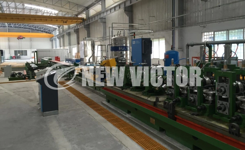 Vzh-76h ERW High Frequency Welding Carbon Steel Pipe Mill Ms Profile Black Pipe Roll Forming Mill